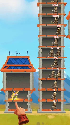 Gameplay screenshot 2 from Dungeon Crusher: Soul Hunters - Role Playing game