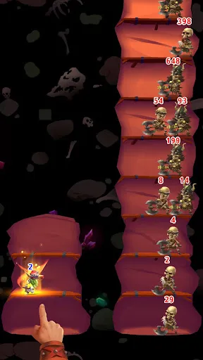 Gameplay screenshot 4 from Dungeon Crusher: Soul Hunters - Role Playing game